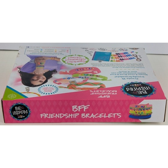 Cra-Z-Art Be Inspired BFF Friendship Bracelets Making Kit DIY Bestie Craft Set - Picture 4 of 4